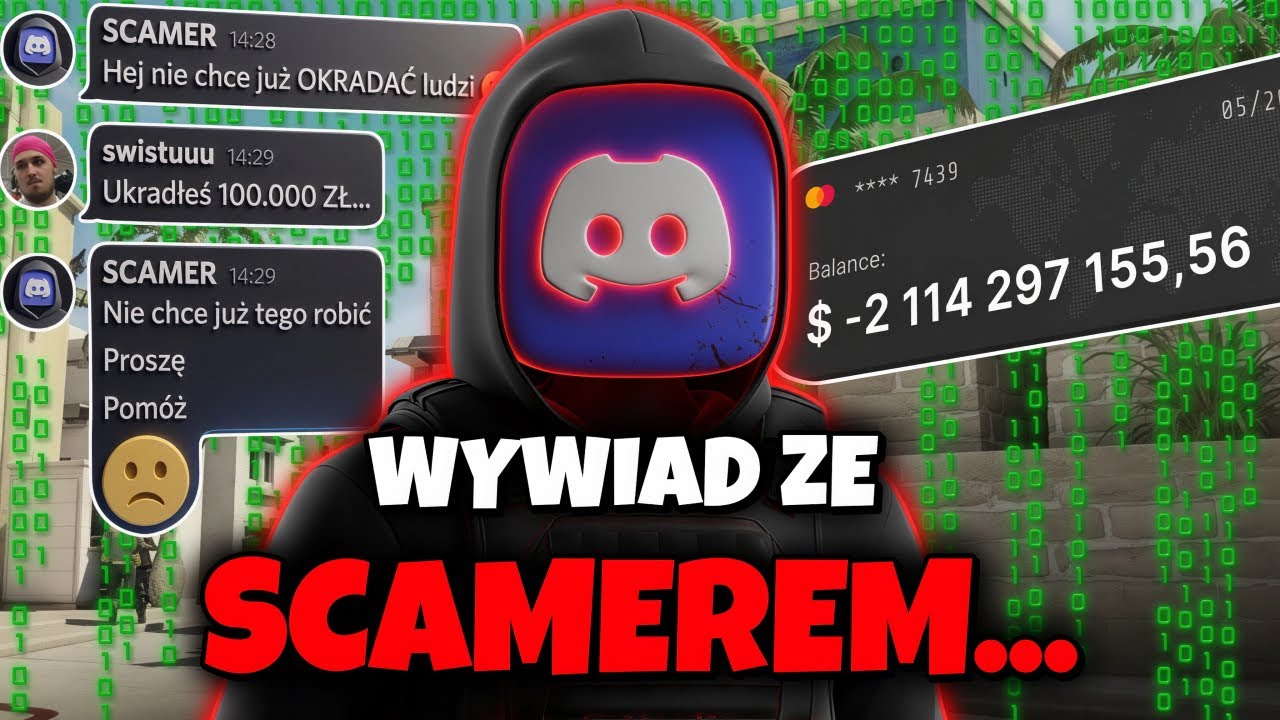 WYWIAD ze SCAMEREM z DISCORDA!
