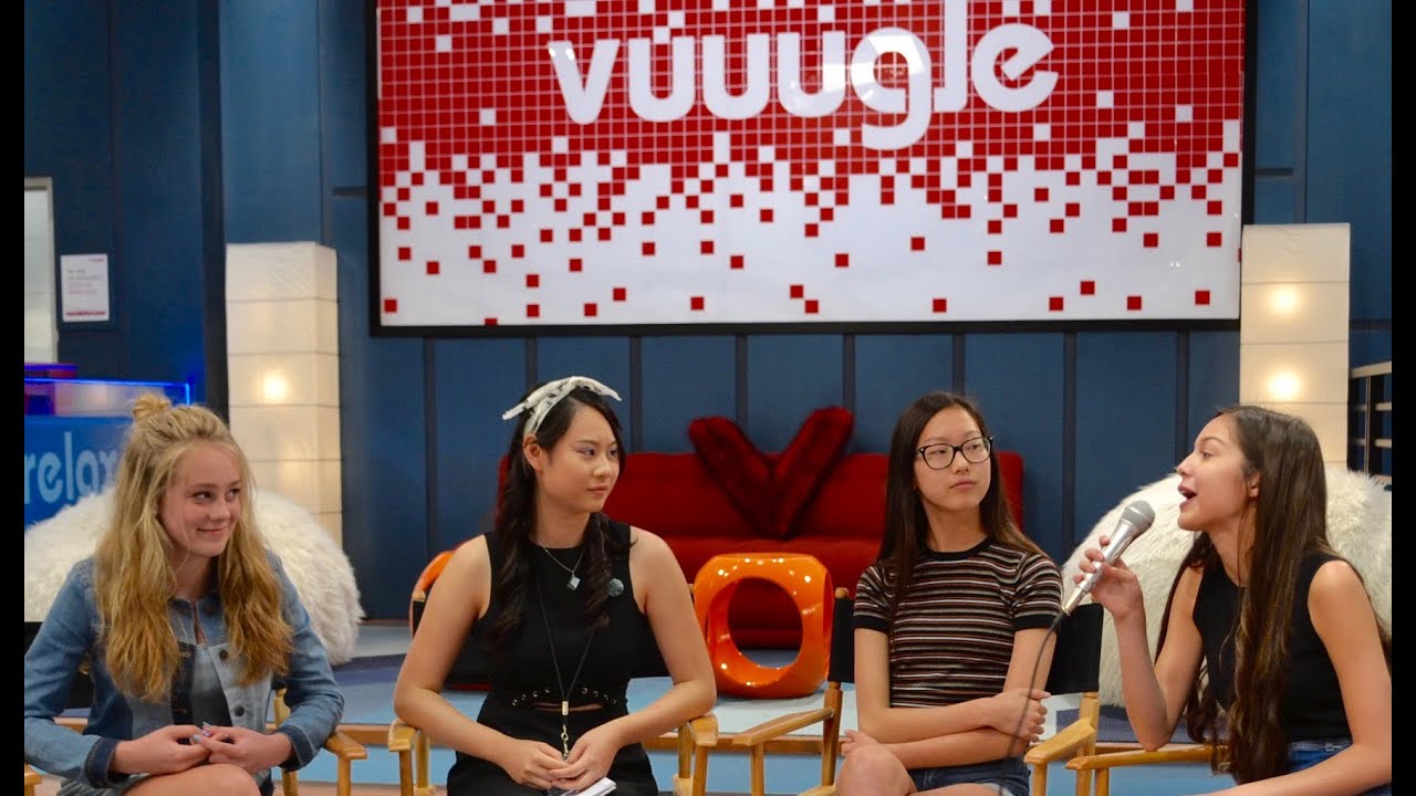 ON SET Interview with Bizaardvark's Madison Hu, Olivia Rodrigo, & DeVore Ledridge