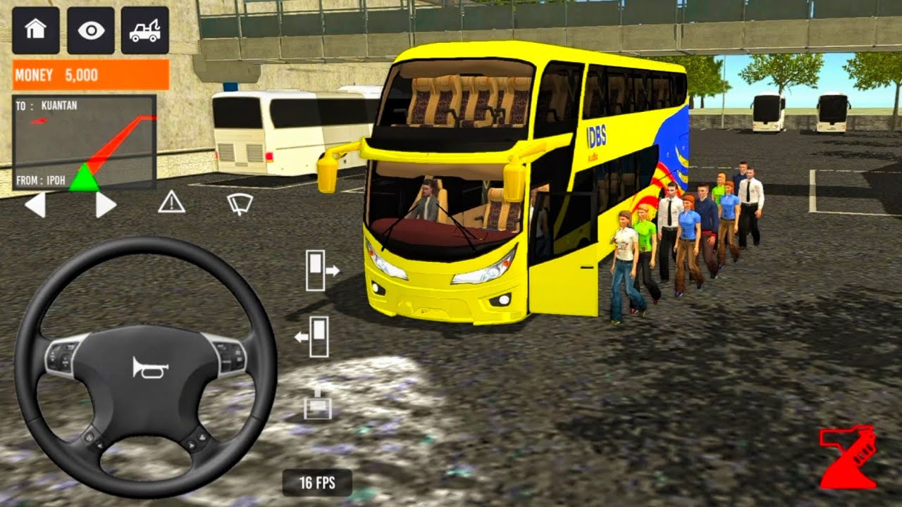 Euro Coach bus driving ⛽🛣️ 2024 Malaysia Bus simulator Games For Android gameplay | #bus #game 