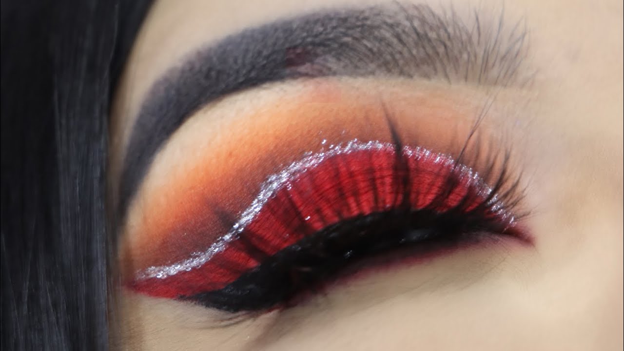 RED CUT CREASE EYESHADOW TUTORIAL