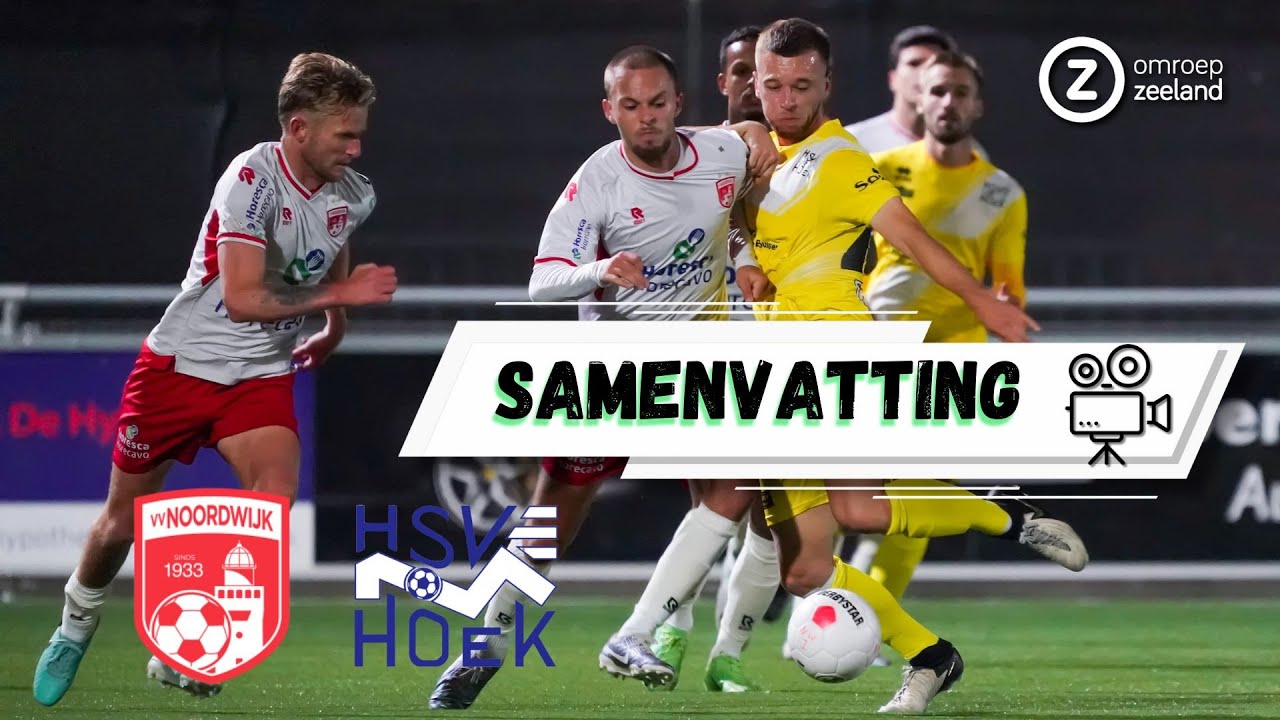 🏆❌ BEKEREXIT voor HOEK in NOORDWIJK | Samenvatting: Noordwijk - Hoek ⚽🎥