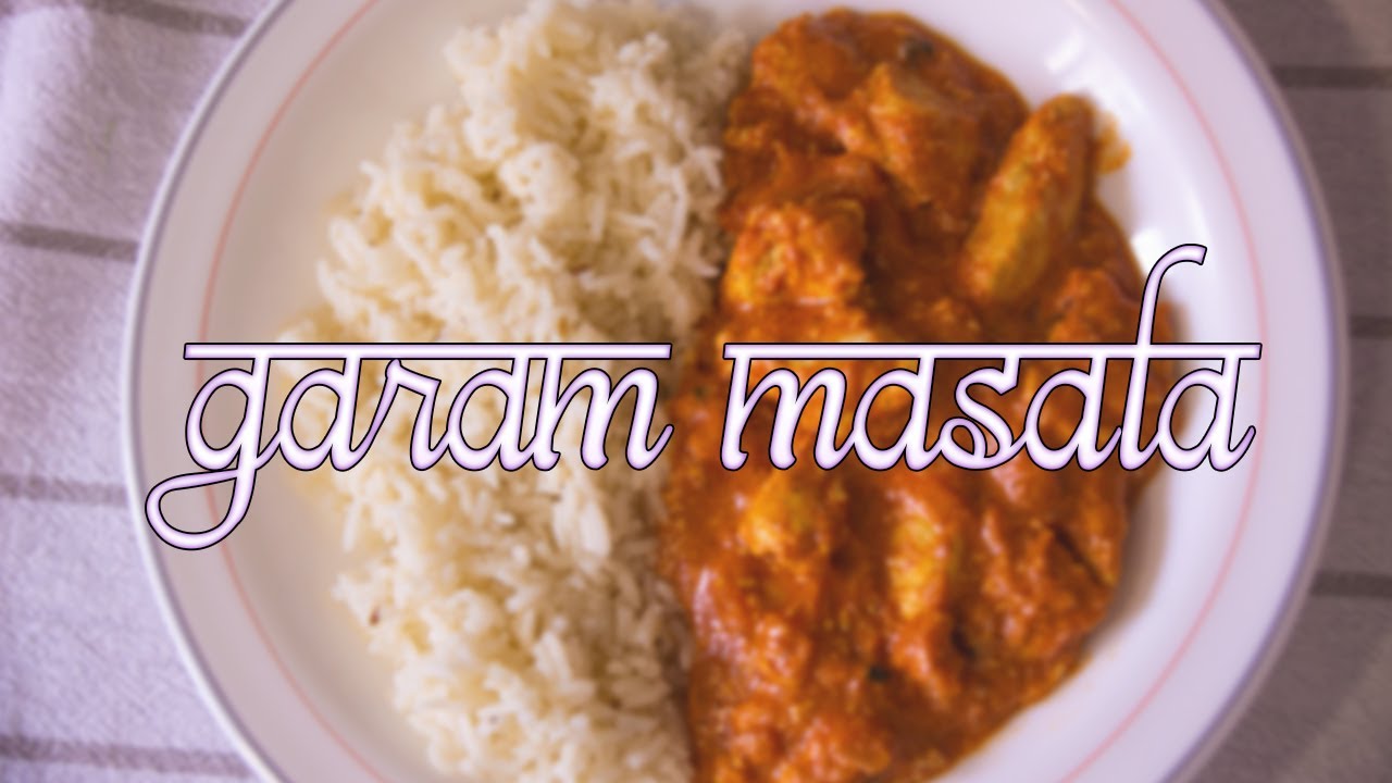 Pollo Garam Masala | Receta india picante suave | ¿Qué se está cocinando?
