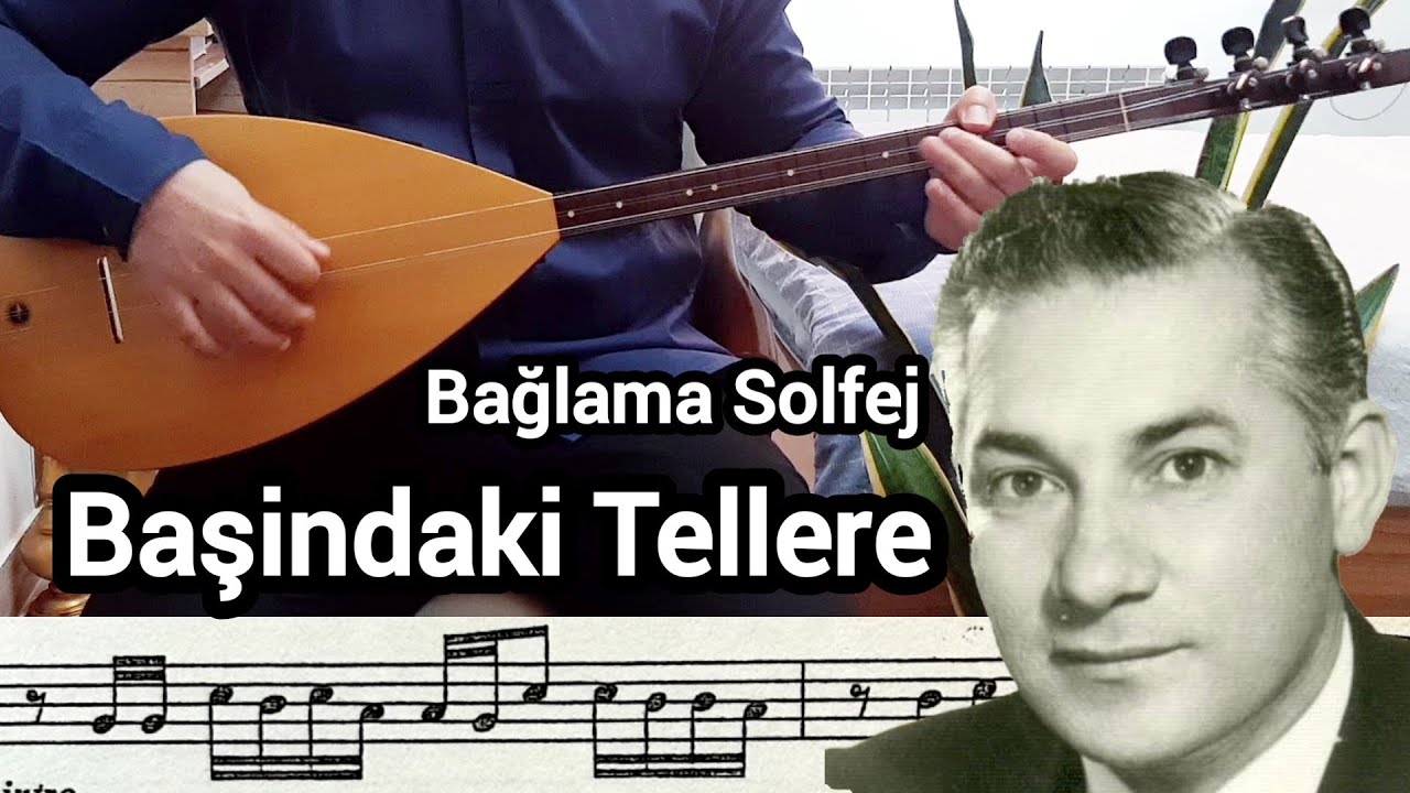Başındaki Tellere Solfej Saz Notalari | Kisa Sap bağlama Solfej Dersi