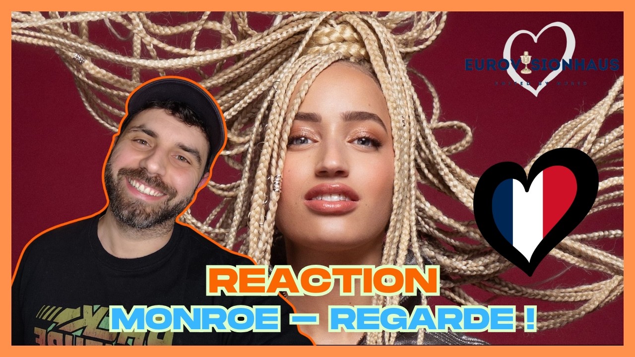 🇨🇵 LET'S REACT TO MONROE - REGARDE ! #eurovision2026