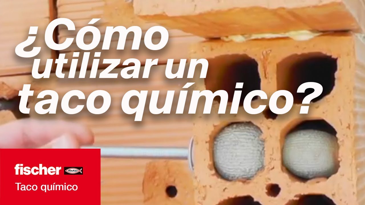 ¿Cómo utilizar un taco químico?