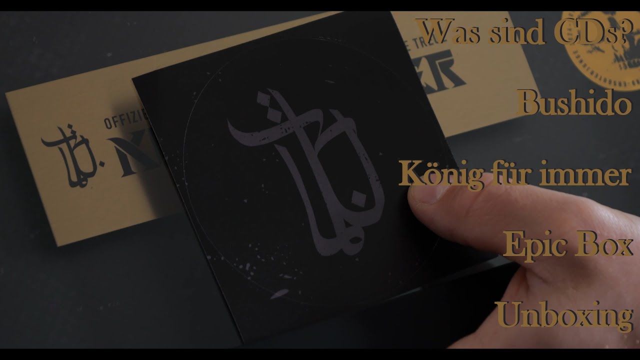Bushido - König für immer (Rex in aeternum) Epic Box - UNBOXING