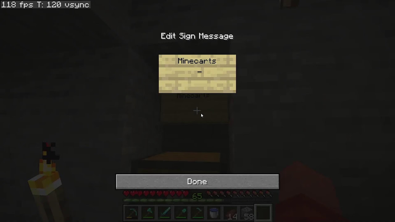 Continuing the Minecraft World