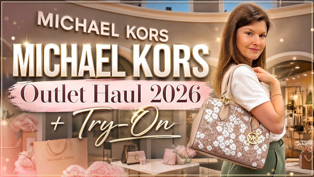 MICHAEL KORS in  premium outlet. Store tour & try-on haul 