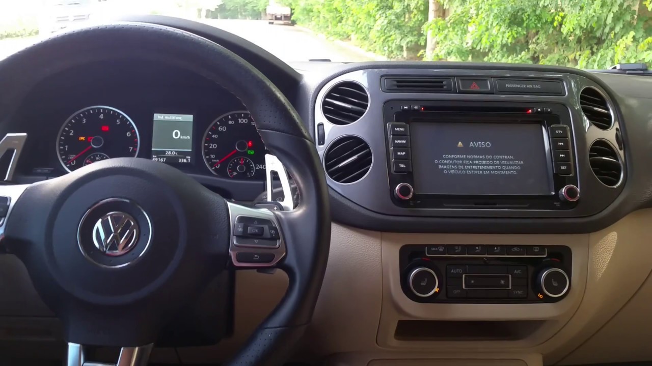 VW TIGUAN Tsi 2013 top teto led caramelo botão start ( A MAIS COMPLETA )