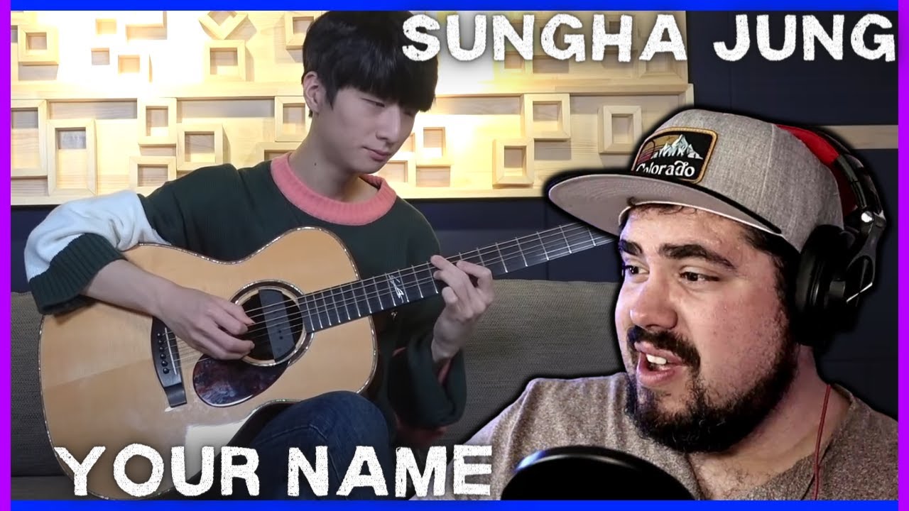 Acoustic Fingerstyle Guitar Master! Sungha Jung 'Your Name; Nandemonaiya' | Musician Reaction