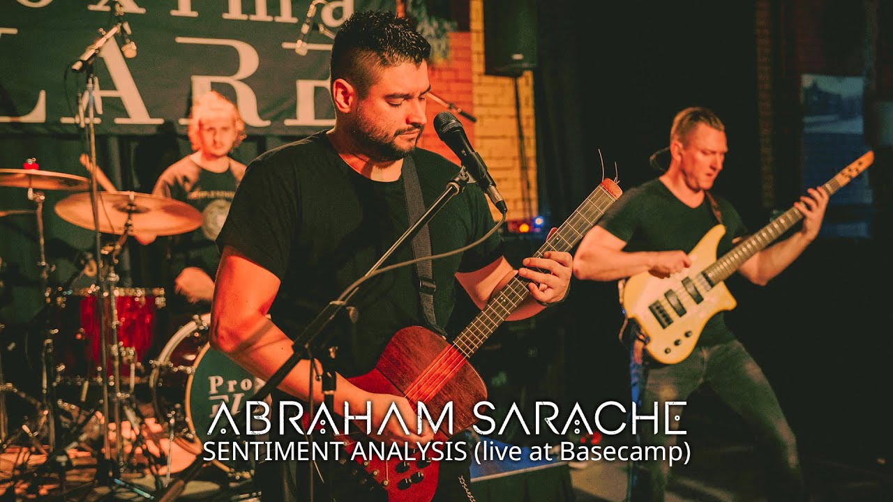Abraham Sarache | Sentiment Analysis live at Basecamp (Haarlem, The Netherlands)