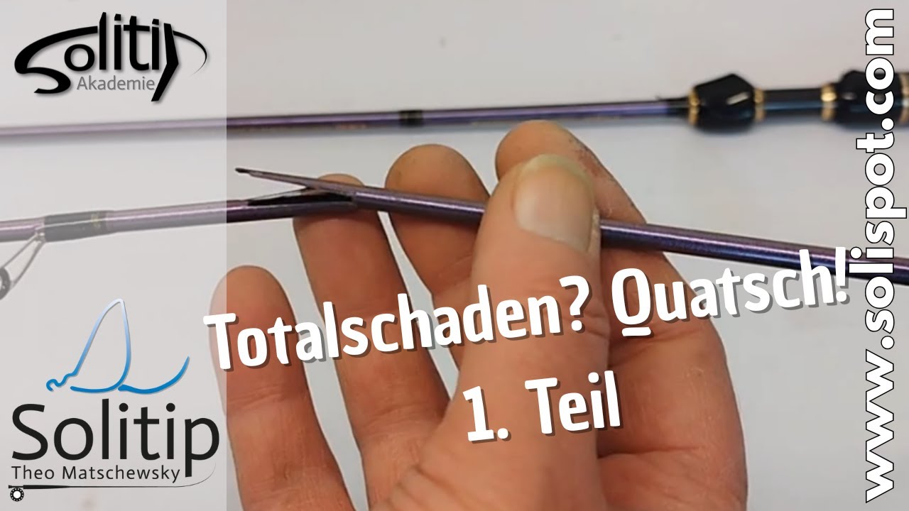 Aus Totalschaden wird Meisterstück – Rutenreparatur vom Feinsten 3216-1 www.solispot.com