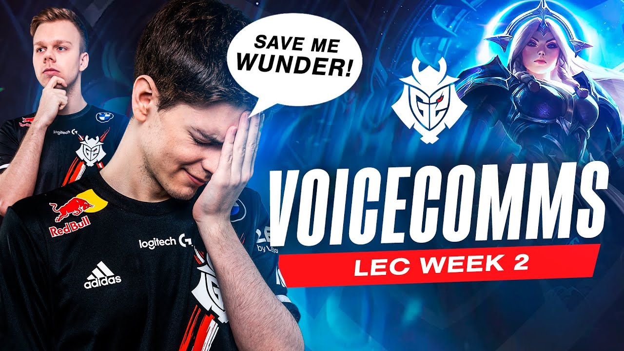 Save Me, Wunder! | LEC Spring 2021 Week 2 Voicecomms