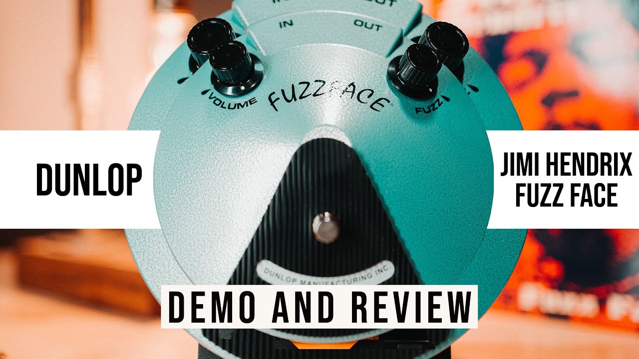 Dunlop JHF1 Jimi Hendrix Fuzz Face Pedal Demo and Review