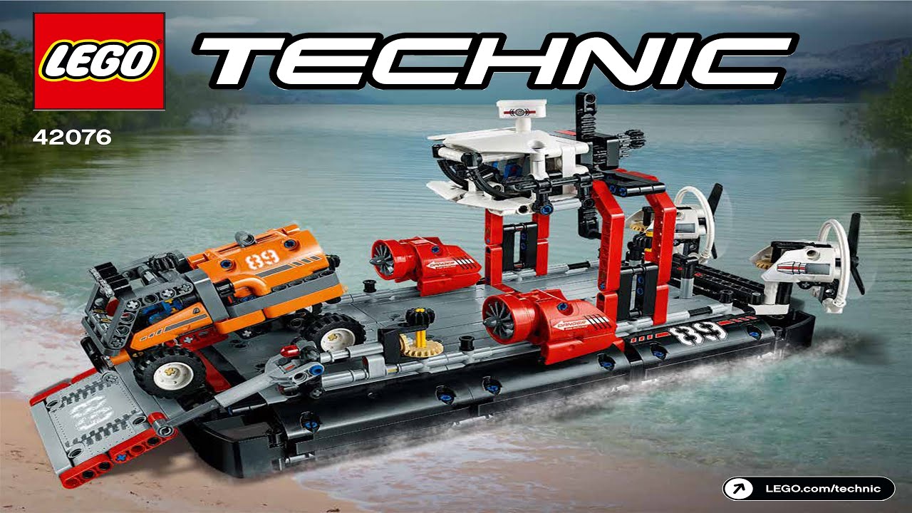 ⚙ LEGO instructions ⚙ Technic ⚙ 42076 ⚙ Hovercraft ⚙ (Model A) ⚙