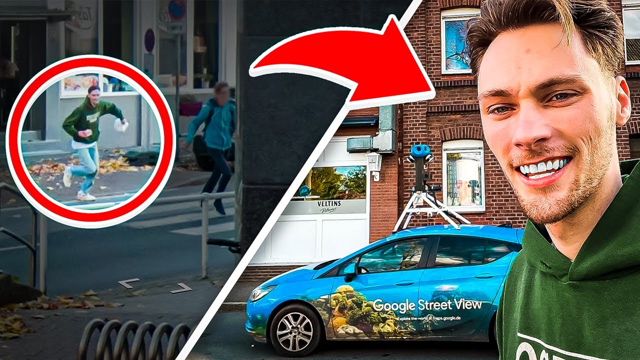i am on street view