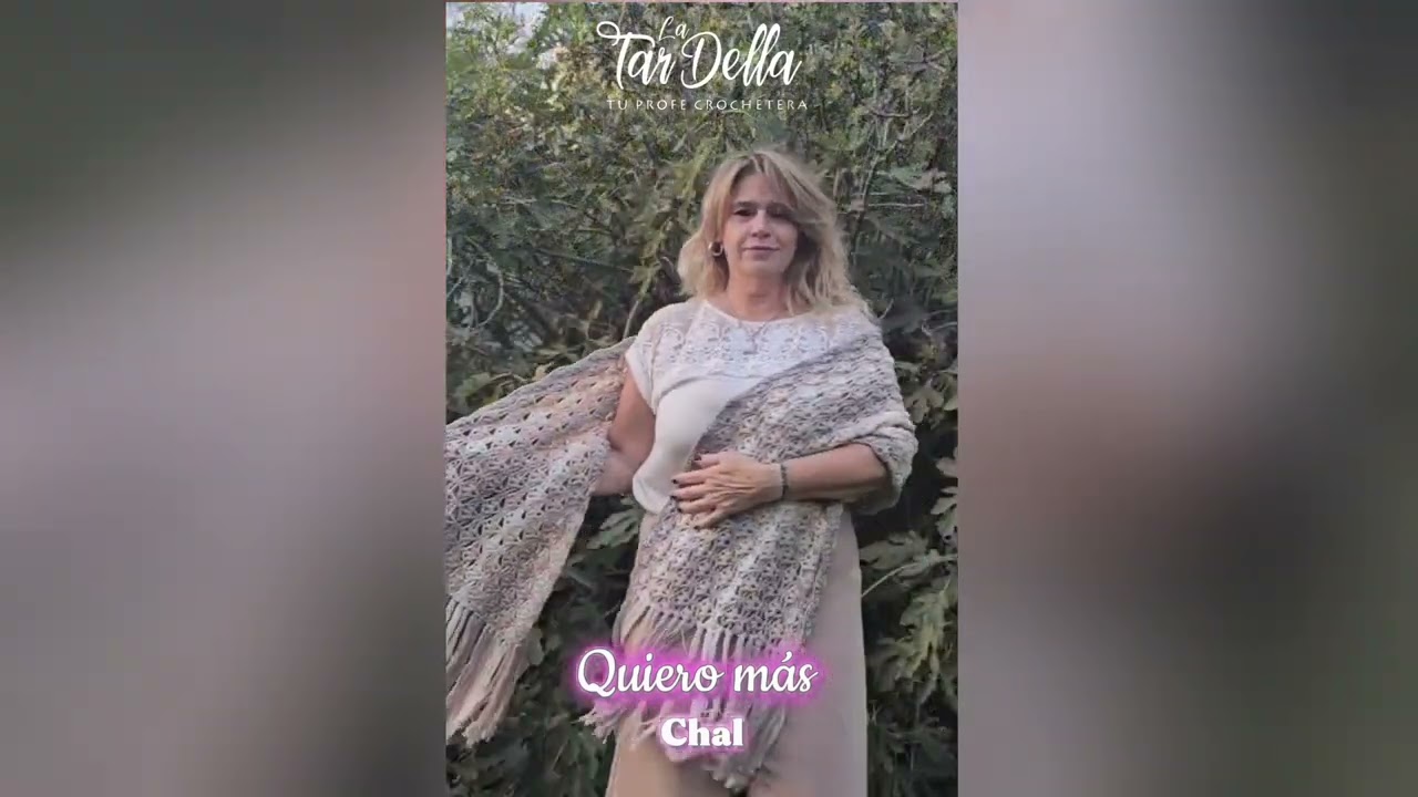 Es momento de TEJER CHALES y PASHMINAS