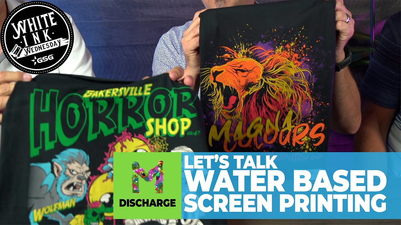 Everything You Need To know About Water Based Screen Printing: Magna Discharge Printing