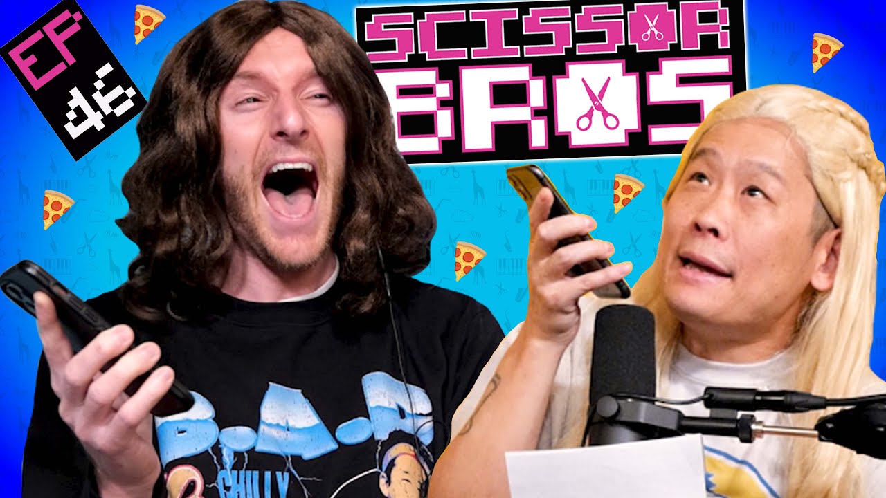 Pizza Prank Call! |  Scissor Bros with Jeremiah Watkins and Steebee Weebee | Ep 46