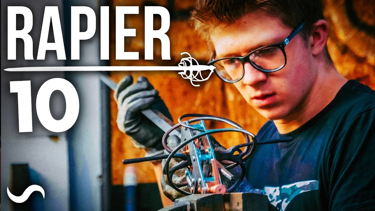 MAKING A BASKET HILT RAPIER SWORD: PART 10