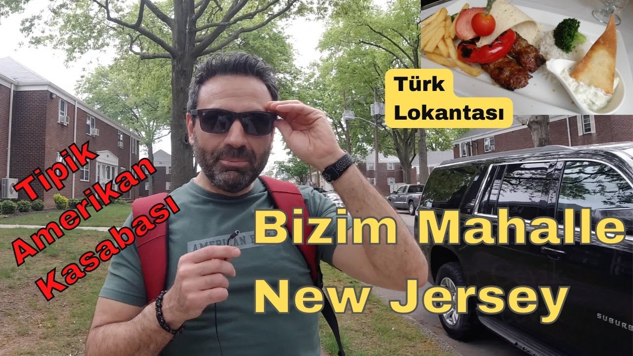 ABD Yaşamı: Amerika'daki Mahallem Tipik Amerikan Kasabasını Gösteriyorum! Evler, Sokaklar, Dükkanlar