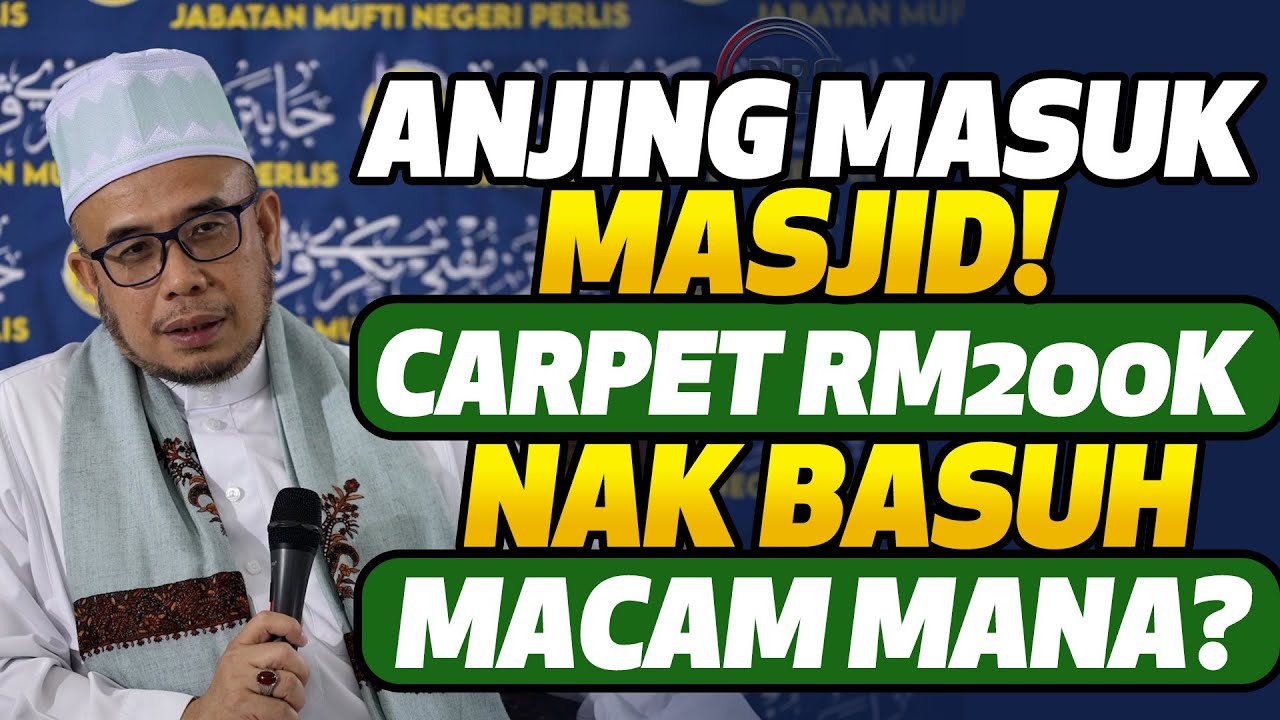 Prof Dato Dr MAZA - Anjing Masuk Masjid! Carpet RM200k Nak Basuh Macam Mana?
