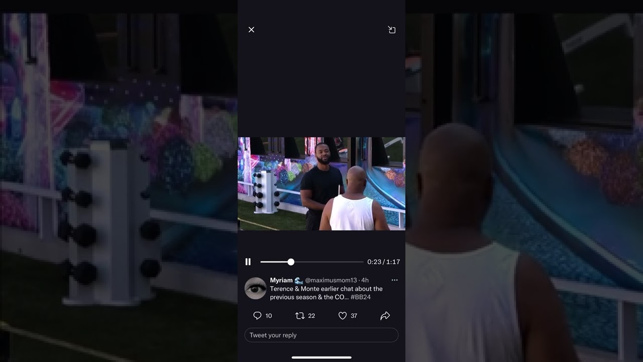 Monte saying he not playing on code this season #bb24 #bigbrother24 #cbs