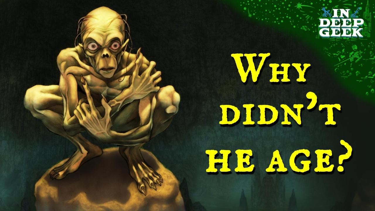 Why didn't Gollum age without the ring?