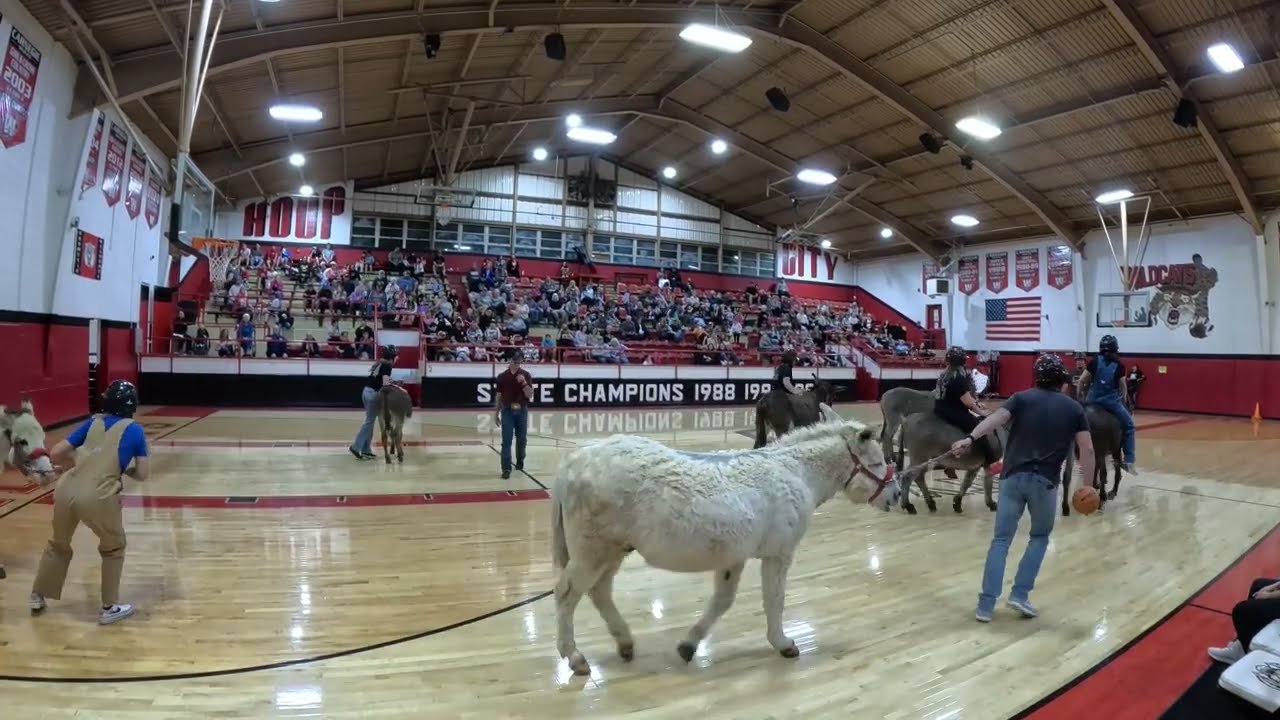 Carnegie Oklahoma Donkey Basketball 2024