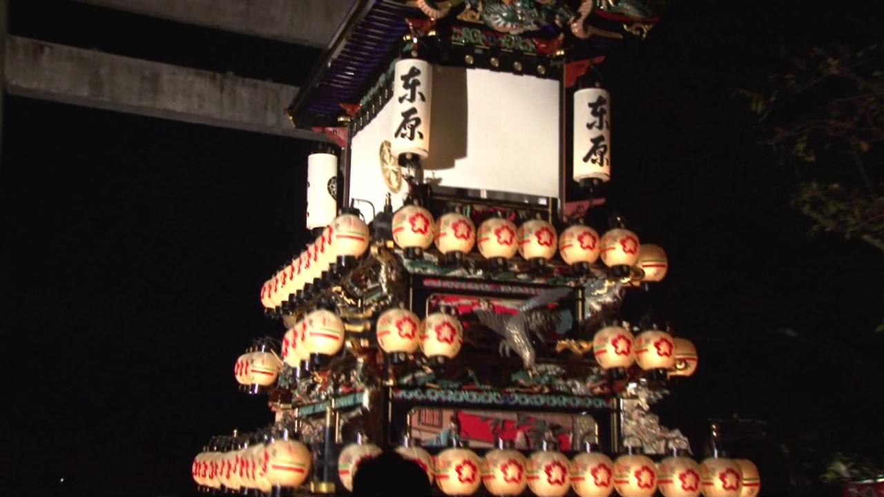 西条祭り　平成28年宮出し序盤