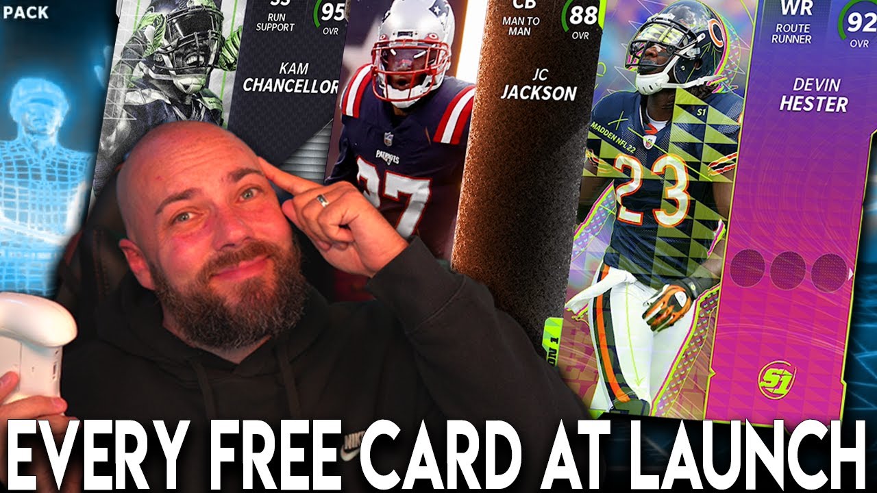HOW TO GET EVERY FREE CARD AVAILABLE AT LAUNCH FOR MADDEN 22!