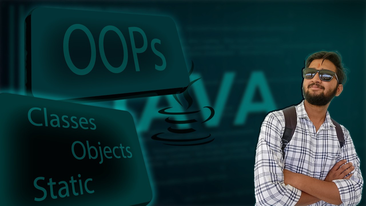 What is OOPS in Java? | Class vs Object | Static Keyword Explained in Hindi | #codewithjitain
