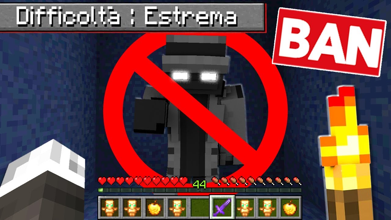 HO BANNATO LO YOUTUBER MISTERIOSO DAL MIO MONDO - Minecraft ITA