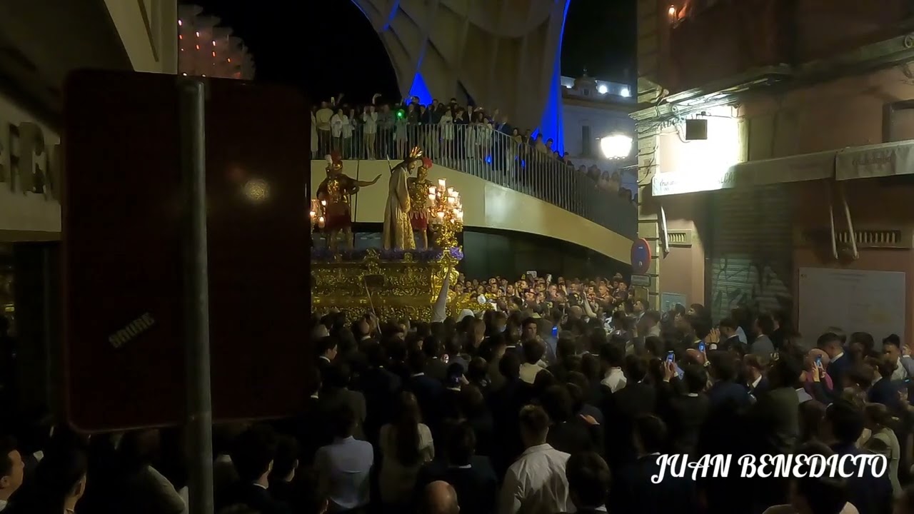 Desprecio de Herodes en calle Alcázares, Semana Santa Sevilla 2023
