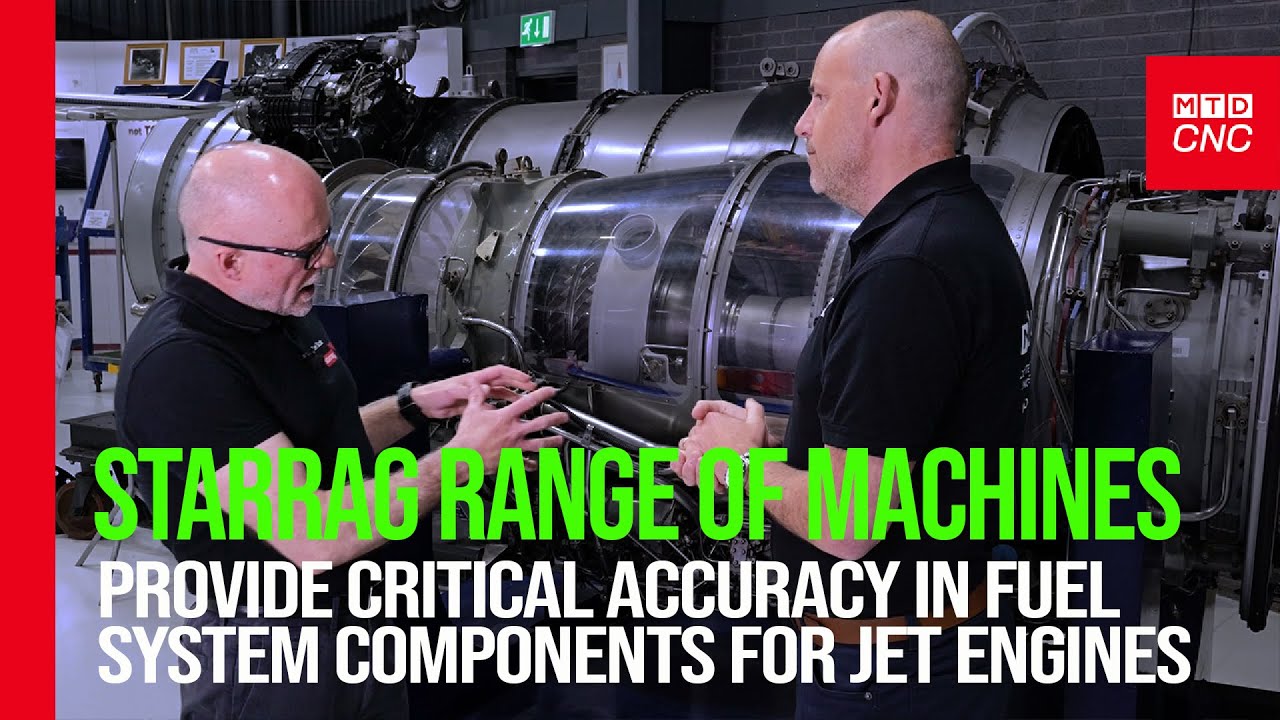Starrag: Machining the critical components inside a jet engine