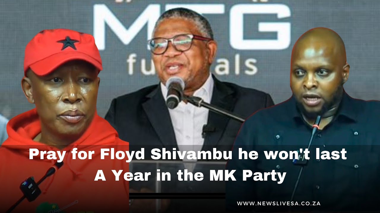 ANC SG Fikile Mbalula Doubts Floyd Shivambu's Future in MK Party | 'He Won't Last a Year