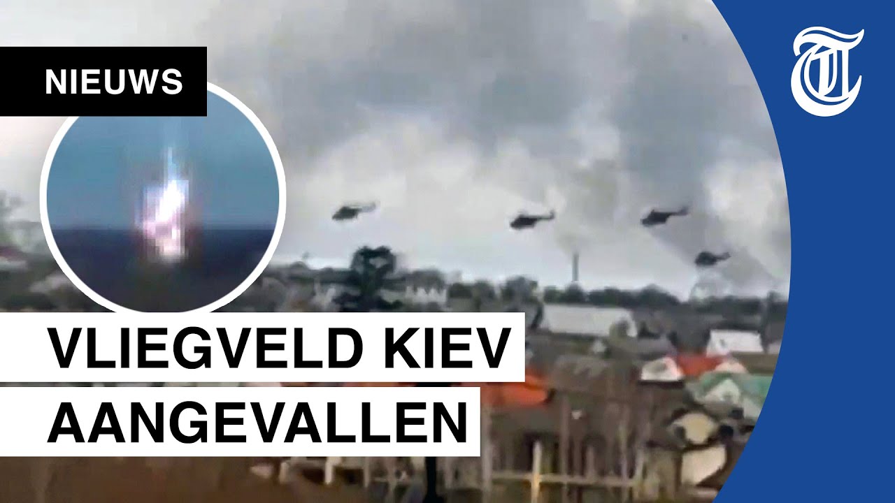 Helikopters neergeschoten bij aanval op Kiev