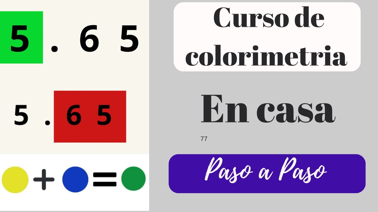 Curso de Colorimetría [GRATIS]