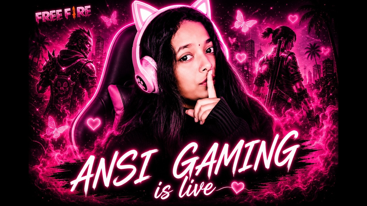 🔴LIVE FREE FIRE CUSTOM ROOM || FF LIVE REDEEM CODE & DIAMOND GIVEAWAY🎁#FREEFIRE #FFLIVE #GIRLGAMER