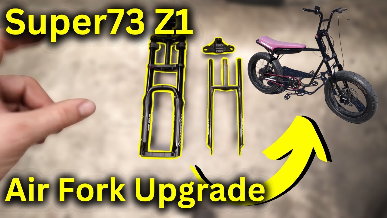 Модернизация воздушной вилки Super73 Z1 (бюджетная!)