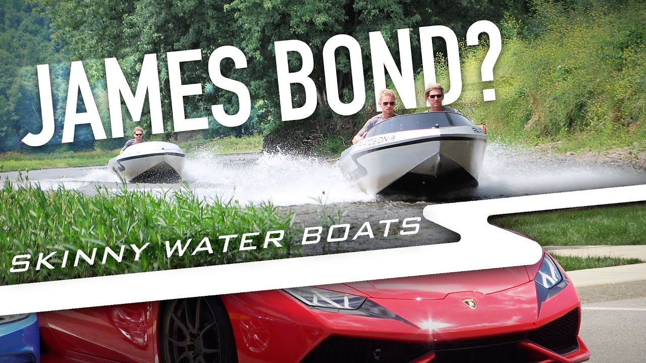 INSANE James Bond Speedboat: Exotics & Skinny Water Boat Makes for Amazing Day