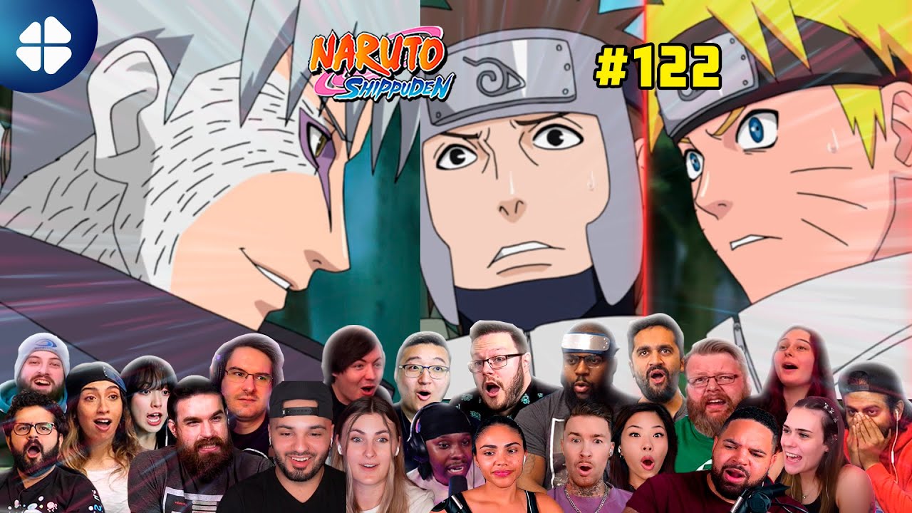 Shippuden Episode 122 MEGA Reaction Mashup | ナルト 疾風伝] [海外の反応]