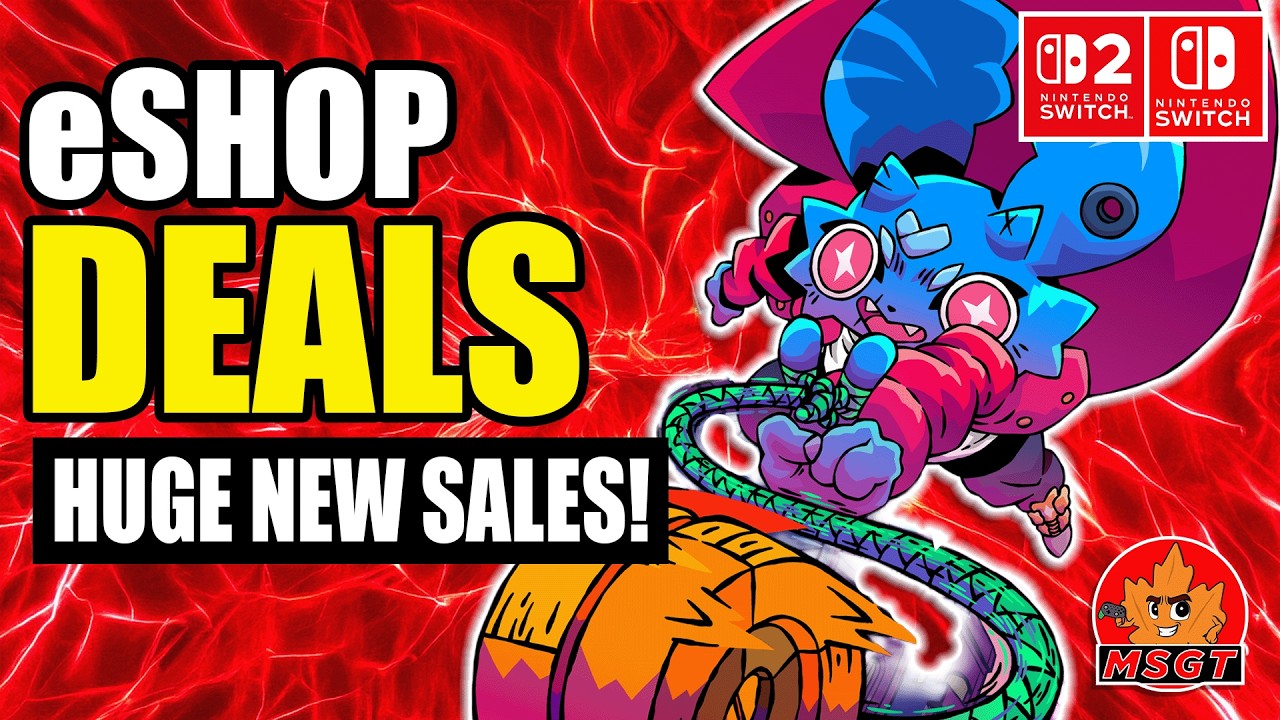 HUGE NEW eSHOP SALE! TOP 25 Nintendo Switch & Switch 2 Game Deals Up to 80% OFF