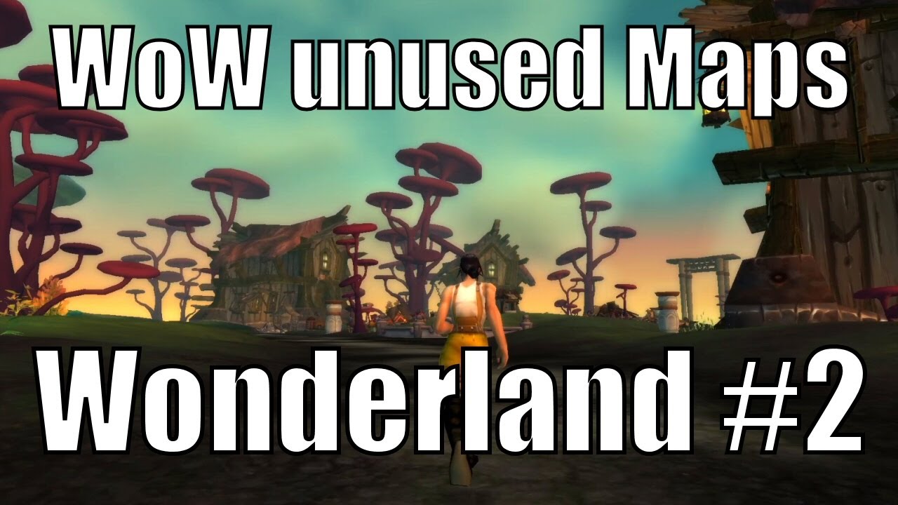 WoW unused Maps: Island420 (Wonderland Prototype) PART 2 - World of Warcraft WotLK PS