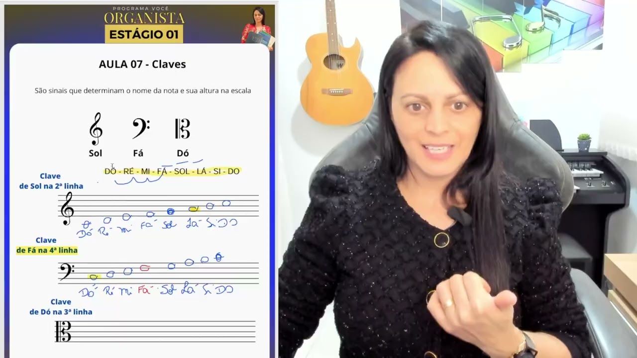 Aula 07 - Claves: Sol, Fá e Dó