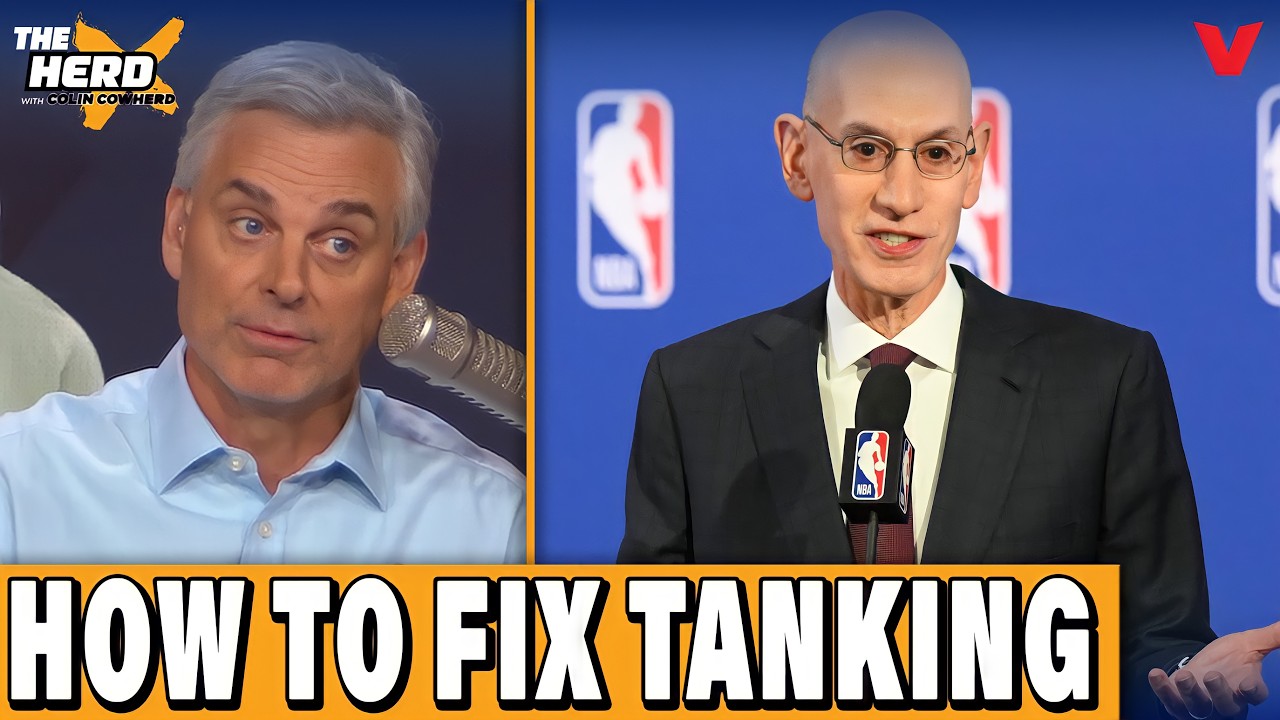 Will Adam Silver FIX NBA TANKING issue? + Should LeBron RETIRE? | Colin Cowherd: THE HERD