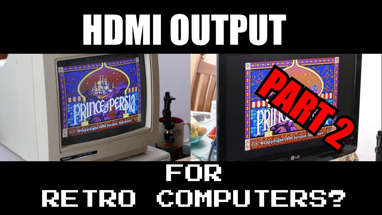 Add HDMI To Your Vintage Computers!  - Part 2