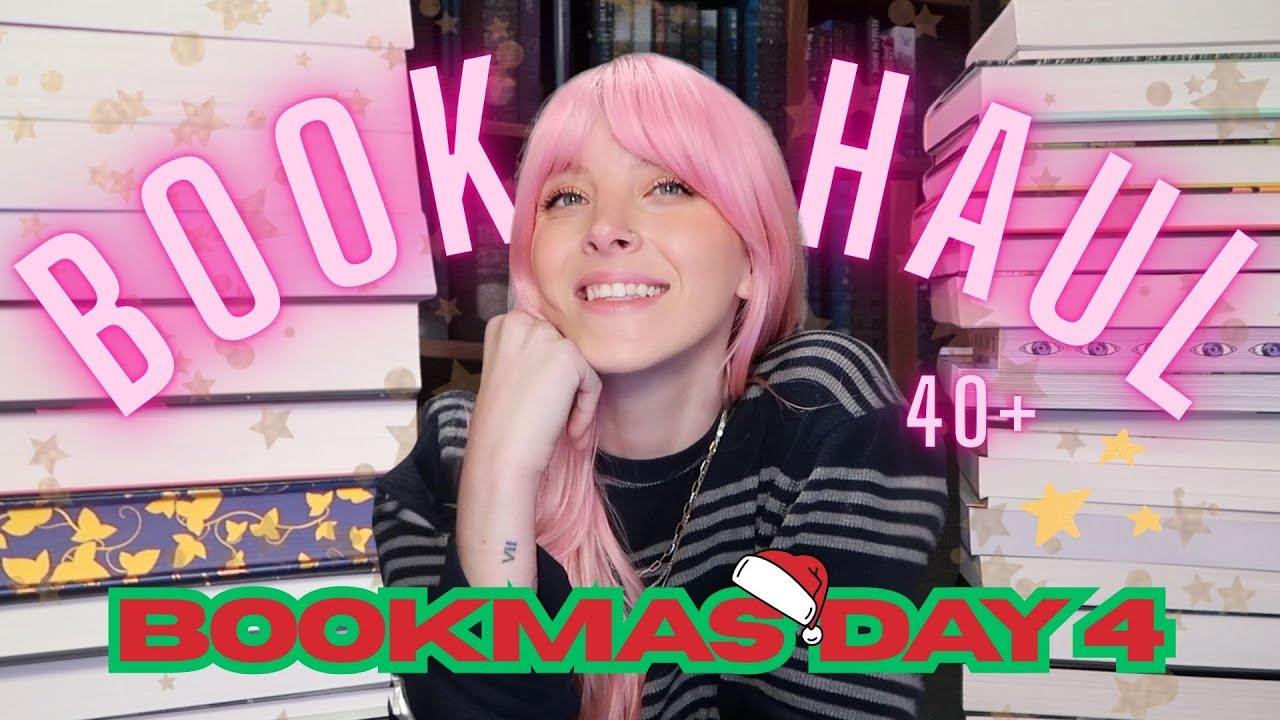 final 40+ BOOK HAUL of 2025! 📚💸 (bookmas/vlogmas day 4 🎁)