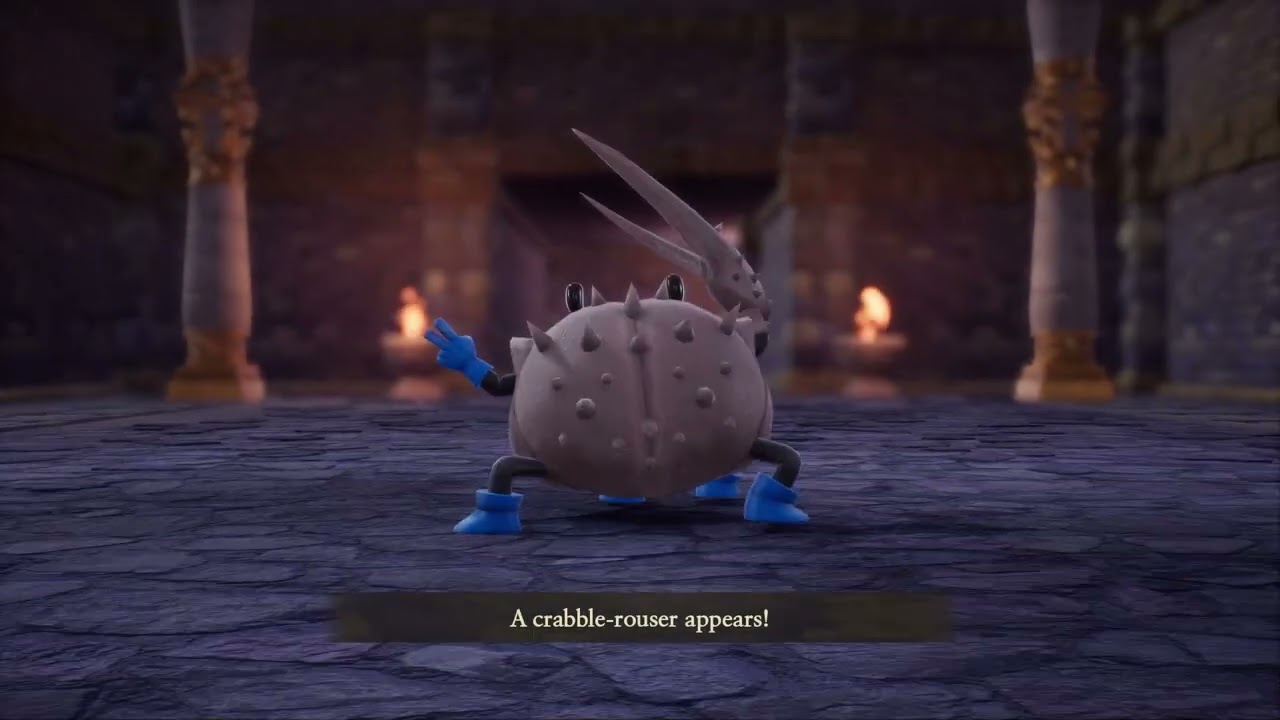 Dragon Quest 7 Re-Imagined: Baby's First Boss Fight--Crabble Rouser!
