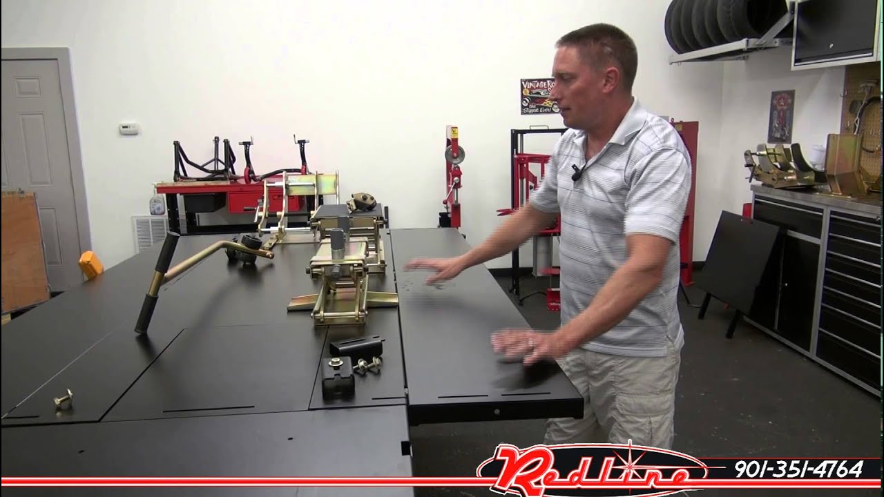 Redline MC655R Motorcycle Lift Table by K&L Supply